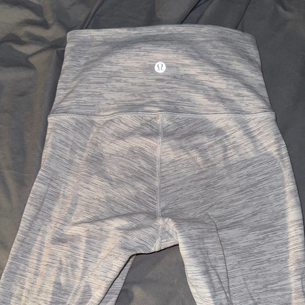 lululemon athletica Kids Heathered Gray Leggings